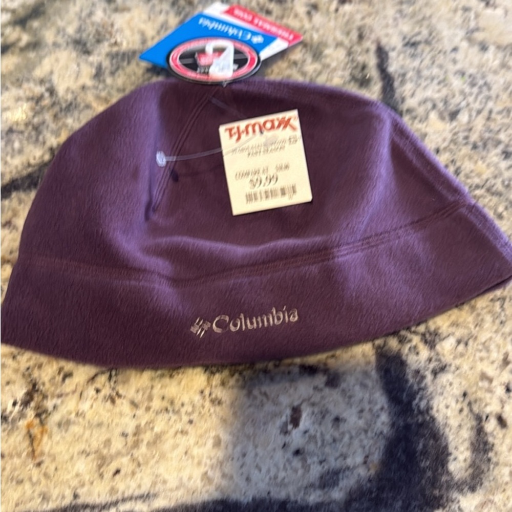 Columbia Deep Purple Fleece Hat